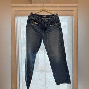 Good American Good 90s Distressed Jeans size 10
